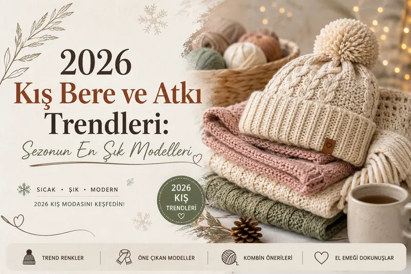 2026 Kış Bere ve Atkı Trendleri: Sezonun En Şık Modelleri